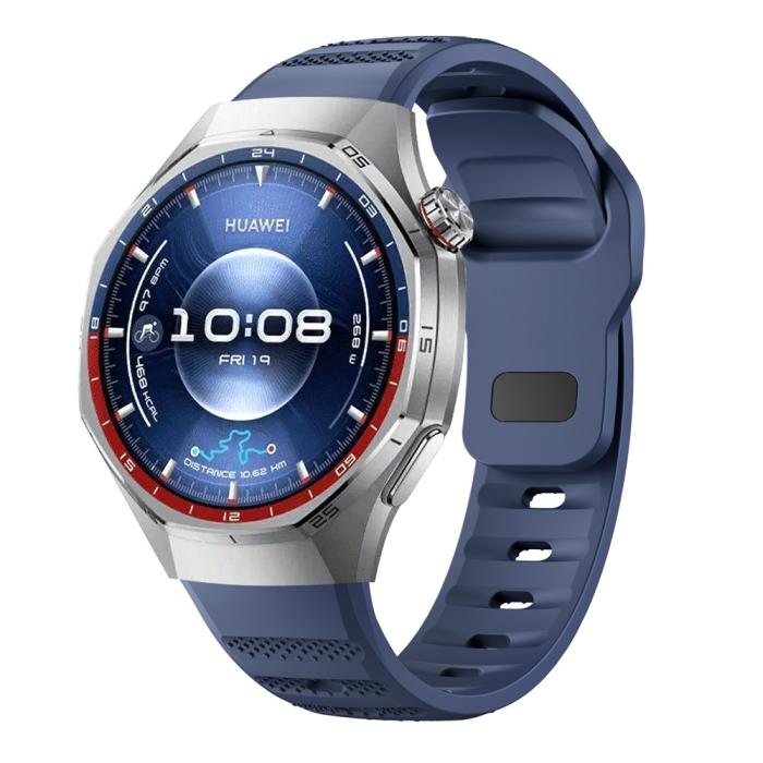 Bild 3,  Huawei Watch GT 6 Pro 46 mm Armband AeroSilicone Blå