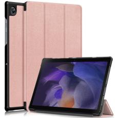  Samsung Galaxy Tab A8 10.5 (2021) Fodral Premium Tri-Fold Ros&eacute;guld