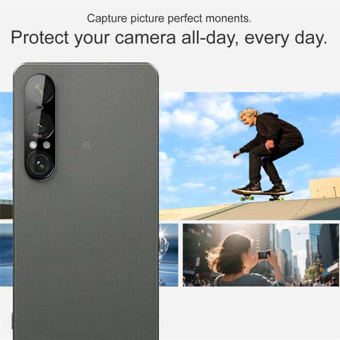 Bild 5, IMAK IMAK Sony Xperia 1 VII Linsskydd Härdat Glas Svart