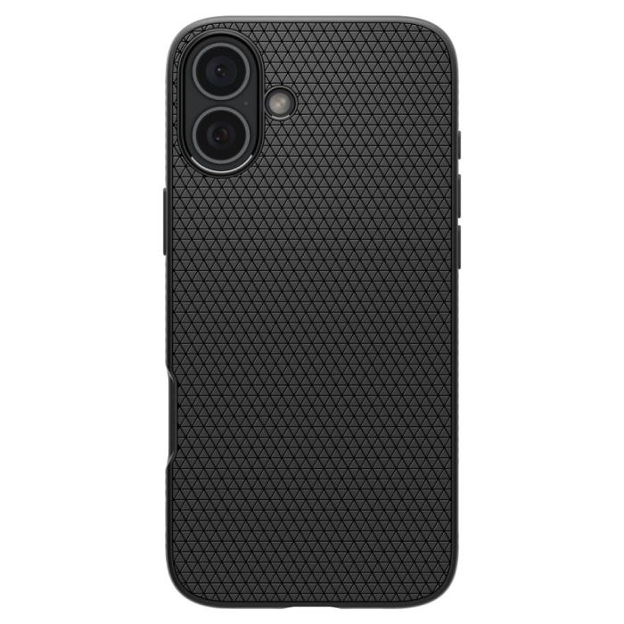 Bild 2, Spigen Spigen iPhone 16 Plus Skal Liquid Air Matt Svart