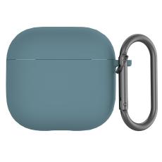  AirPods 4 Skal Med Karbinhake Silikon Gr&ouml;n