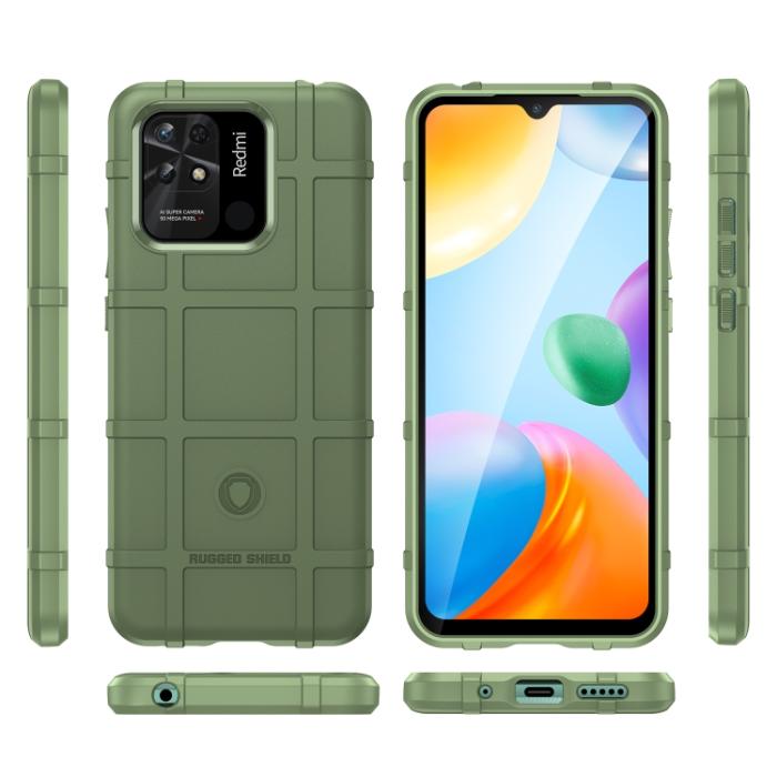 Bild 2,  Xiaomi Redmi 10C Skal Robust Grön