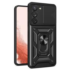  Samsung Galaxy S23 Plus Skal Ring CamShield Hybrid Svart