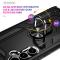  Samsung Galaxy S24 Skal Hybrid Armor Ring Svart