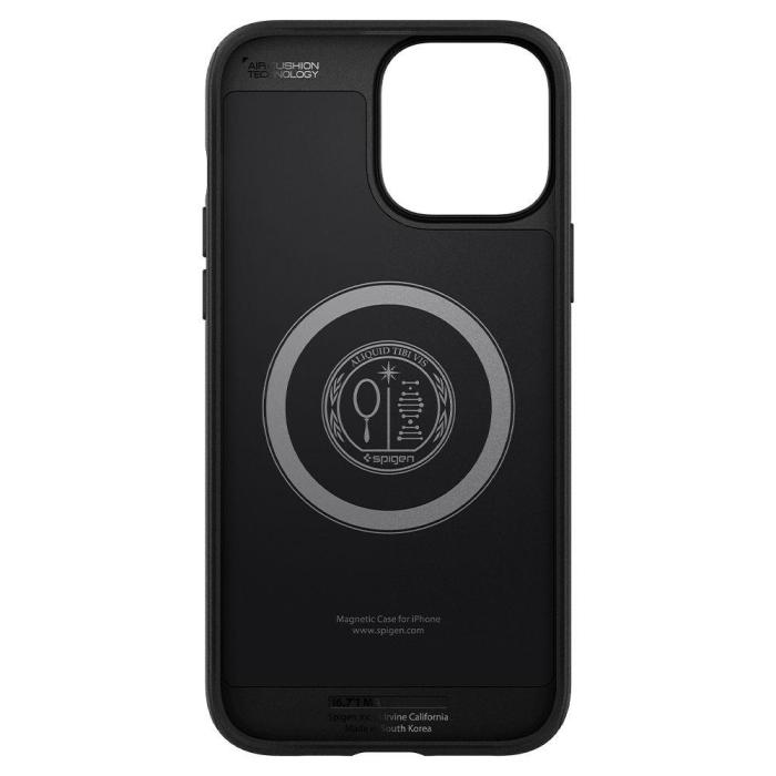 Bild 3, Spigen Spigen iPhone 13 Pro Skal MagSafe Armor Matt Svart