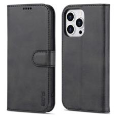 AZNS AZNS iPhone 14 Pro Fodral L&auml;der Svart