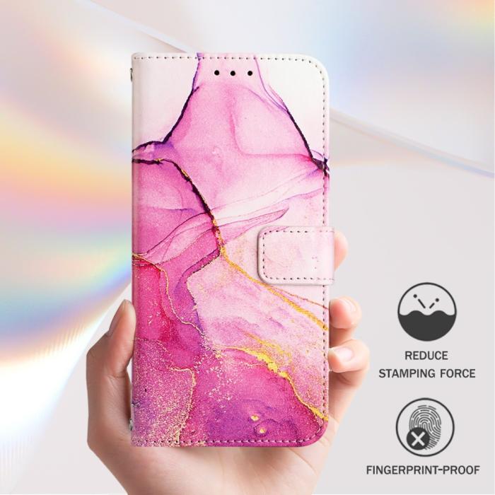 Bild 4,  iPhone 16 Pro Fodral Marmor Rosa