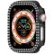  Apple Watch 10 42 mm Skal Rhinestone Svart
