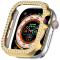  Apple Watch 10 42 mm Skal Rhinestone Guld