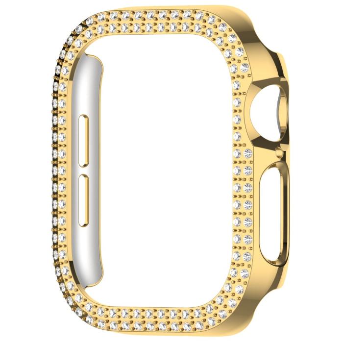 Bild 2,  Apple Watch 10 42 mm Skal Rhinestone Guld