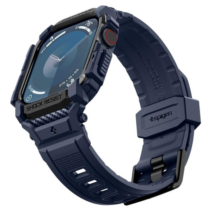 Bild 6, Spigen Spigen Apple Watch 11/10 46 mm Skal Rugged Armor 'Pro'