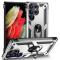  Samsung Galaxy S23 Ultra Skal Ring Armor Hybrid Silver