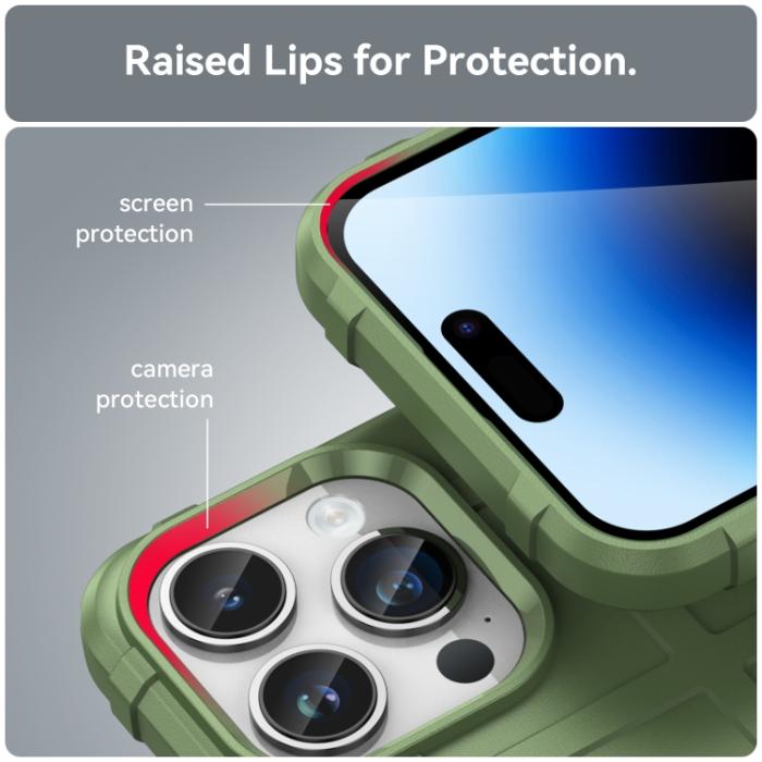 Bild 6,  iPhone 15 Pro Skal Robust Grön