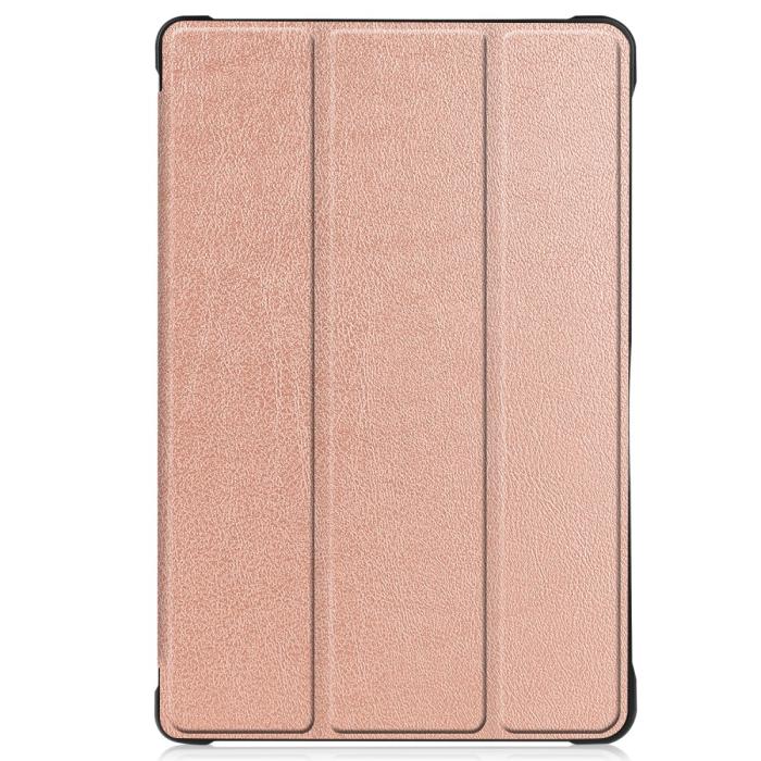 Bild 3,  Samsung Galaxy Tab A7 10.4 Fodral Shockproof Tri-Fold Roséguld