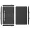  Samsung Galaxy Tab S6 Lite Skal Rugged Kickstand Armor Svart