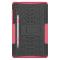  Samsung Galaxy Tab S6 Lite Skal Rugged Kickstand Armor Rosa