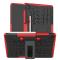  Samsung Galaxy Tab S6 Lite Skal Rugged Kickstand Armor Röd
