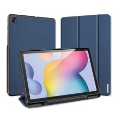 DUX DUCIS Samsung Galaxy Tab S6 Lite - DUX DUCIS Domo Tri-Fold Fodral - Bl&aring;