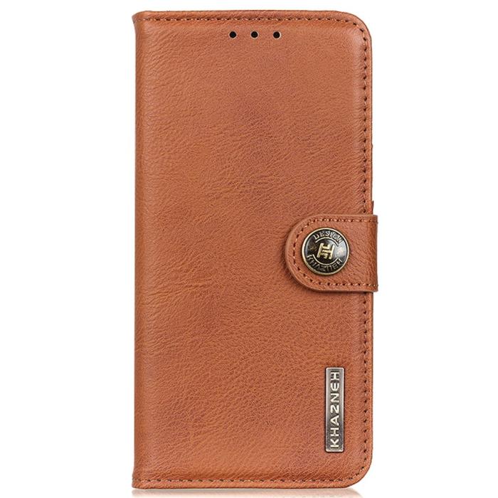 Bild 2, KHAZNEH KHAZNEH Xiaomi Redmi Note 11 4G Fodral Läder Brun