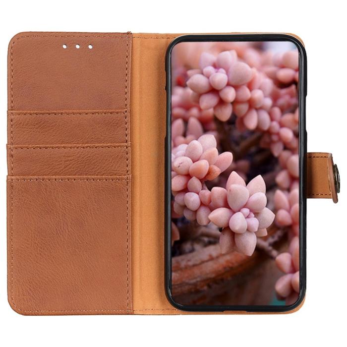 Bild 4, KHAZNEH KHAZNEH Xiaomi Redmi Note 11 4G Fodral Läder Brun