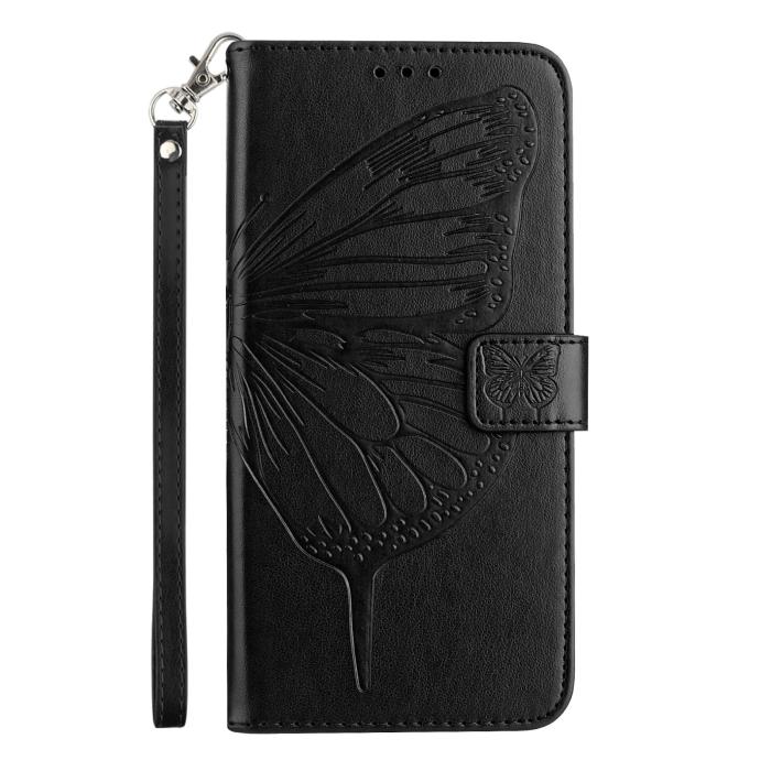 Bild 3,  Samsung Galaxy A27 5G Fodral Fjäril Svart