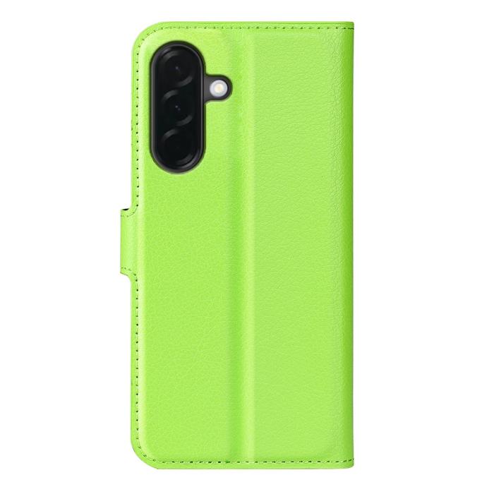 Bild 6,  Samsung Galaxy A37 5G Fodral Litchi Läder Grön