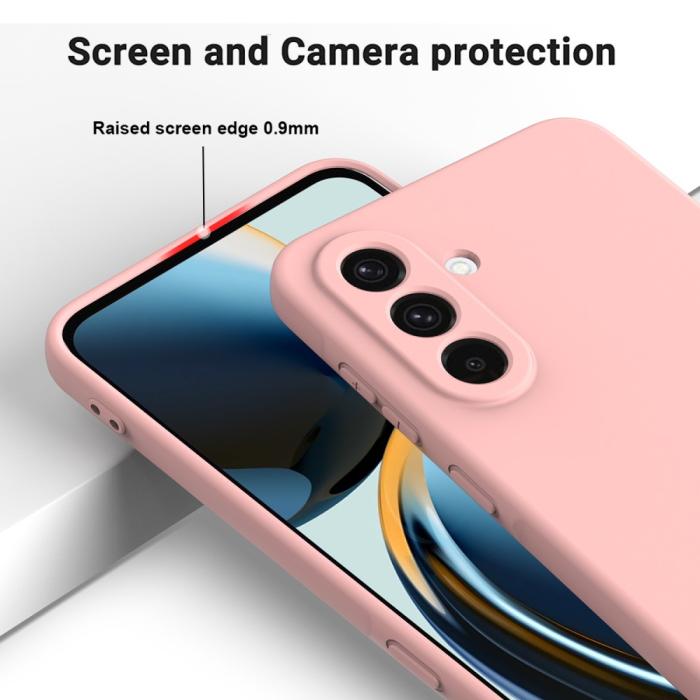 Bild 4,  Samsung Galaxy A26 5G Skal Liquid Silikon Rosa