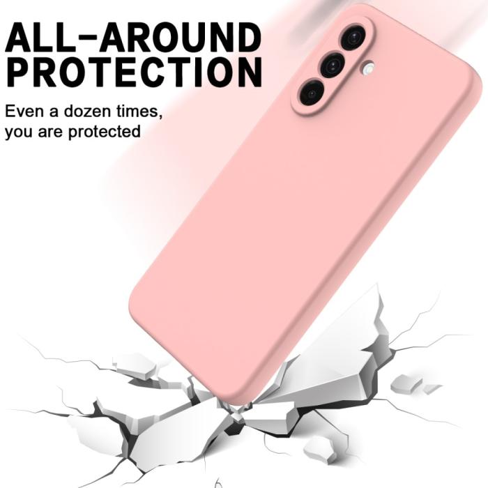 Bild 5,  Samsung Galaxy A26 5G Skal Liquid Silikon Rosa