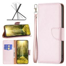  Xiaomi Redmi 10C Fodral Shark Litchi Ros&eacute;guld