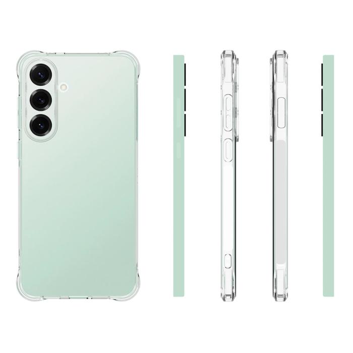 Bild 5, WANLONFENG WANLONFENG Samsung Galaxy S25 FE Skal TPU Transparent