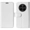  Honor Magic7 Pro Fodral Crazy Horse Läder Vit