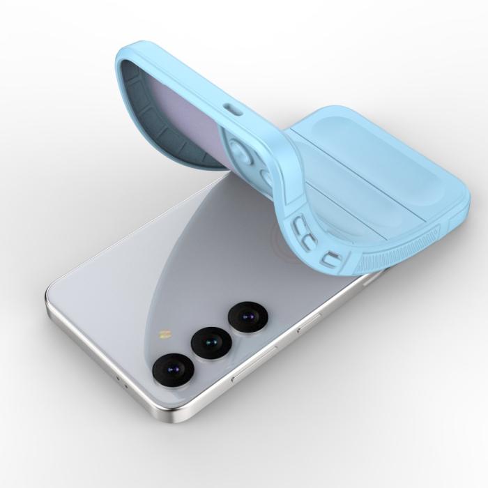 Bild 4,  Samsung Galaxy S24 Plus Skal Magic Shield TPU Ljus Blå