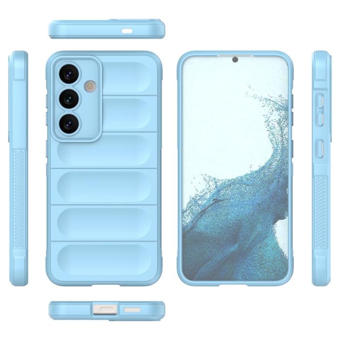 Bild 6,  Samsung Galaxy S24 Plus Skal Magic Shield TPU Ljus Blå