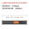 ColorPop Apple Watch 42/44/45/46/49 mm Armband Nylon Trail Loop Svart/Grå