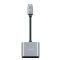 MCDODO Mcdodo PD 60W USB-C Splitter Ljudadapter, DAC Grå