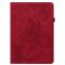  Samsung Galaxy Tab A11 / A9 Fodral Butterfly Flower Röd