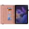  Samsung Galaxy Tab A11 / A9 Fodral Butterfly Flower Rosa