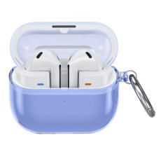  Samsung Galaxy Buds 3/3 Pro Skal Karbinhake TPU Lila