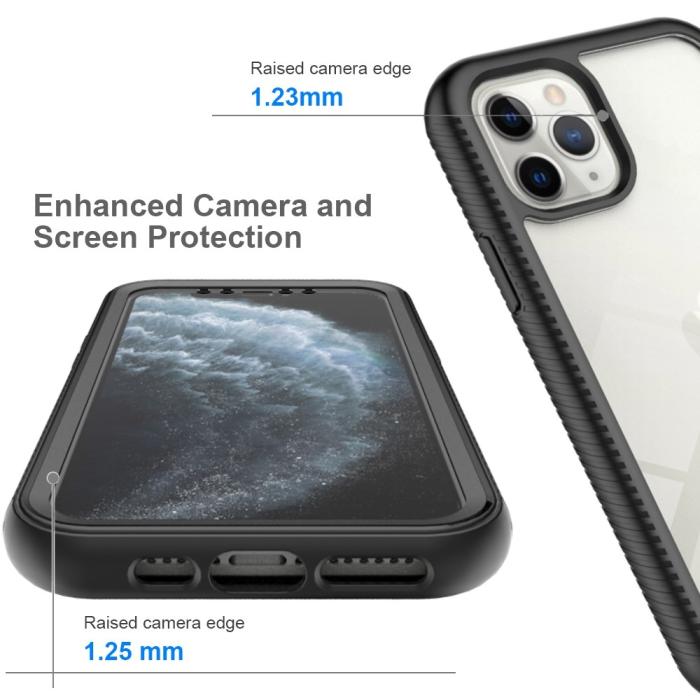 Bild 4,  iPhone 11 Pro Skal 360 Hybrid Defense Svart