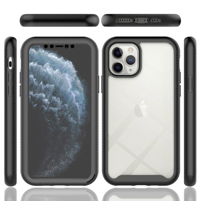 Bild 5,  iPhone 11 Pro Skal 360 Hybrid Defense Svart