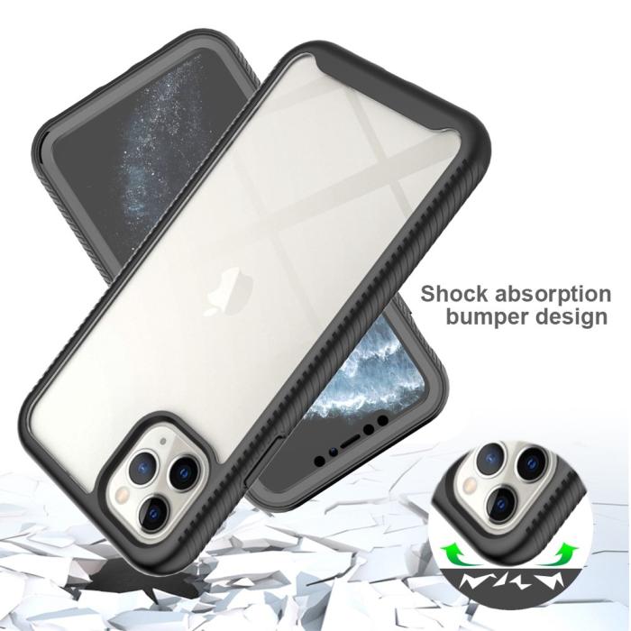 Bild 4,  iPhone 11 Pro Max Skal 360 Hybrid Defense Svart