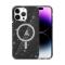  iPhone 15 Pro Skal MagSafe Glitter Hybrid Svart