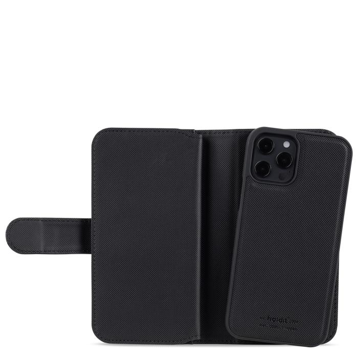 Bild 2, holdit holdit iPhone 12 / 12 Pro - Flerfack 2in1 Magnet Fodral / Skal - Svart