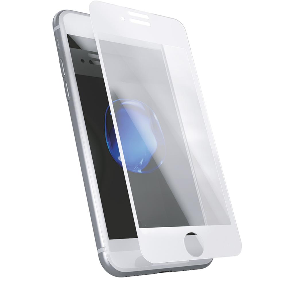 holdit holdit iPhone 6/7/8/SE 2020/2022 Heltäckande Skärmskydd I Härdat Glas Vit