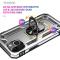  iPhone 13 Mini - Shockproof Hybrid Ring Skal - Silver