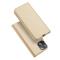 DUX DUCIS iPhone 13 Mini - DUX DUCIS Skin Pro Läder Fodral - Guld