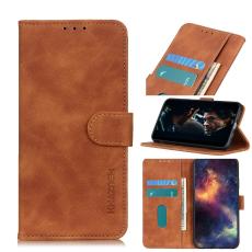 KHAZNEH Huawei P40 - KHAZNEH Pl&aring;nboksfodral - Brun