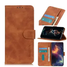 KHAZNEH Huawei P40 - KHAZNEH Pl&aring;nboksfodral - Brun