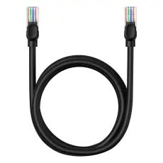 BASEUS BASEUS 1.5 m Cat5 RJ45 N&auml;tverkskabel Svart