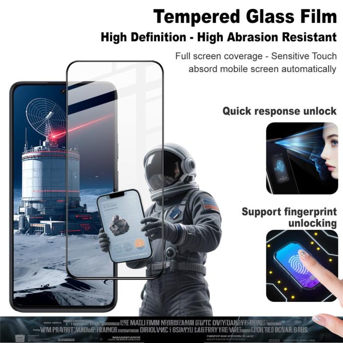 Bild 3, IMAK IMAK Motorola Moto G86 Power/G86 5G Skärmskydd Heltäckande